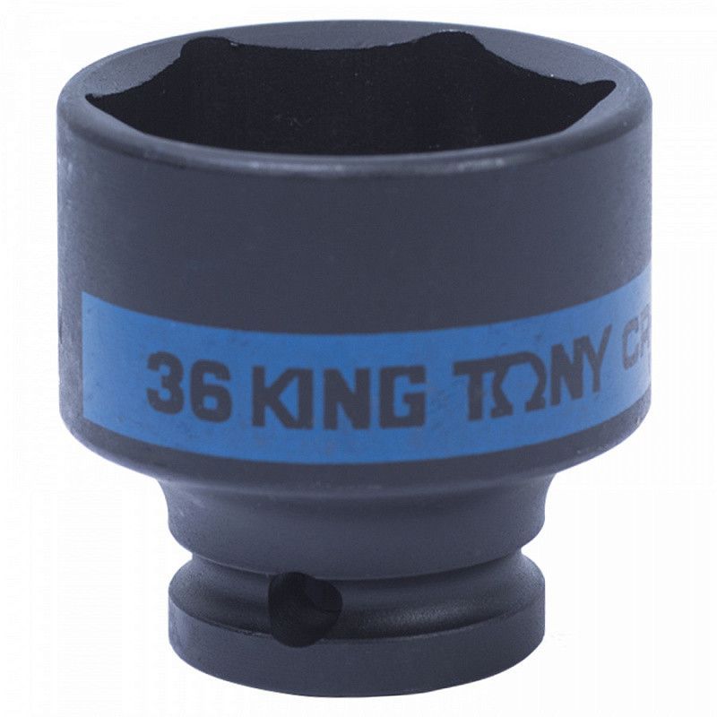 Головка торцевая ударная шестигранная 1/2, 36 мм KING TONY 453536M
