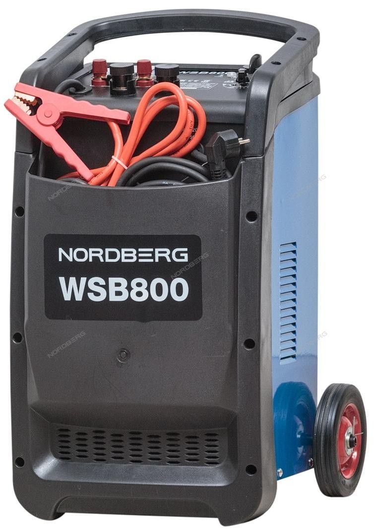 NORDBERG УСТРОЙСТВО WSB800 пускозарядное 12/24V макс ток 800A.