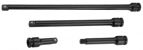 S03A4E04SA (S03A4E04S) Набор удлинителей для ударного инструмента 1/2DR 75-375 мм, 4 предмета