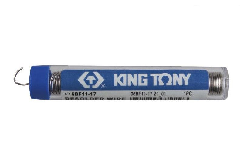 Припой в пластиковой колбе, диаметр 1 мм KING TONY (6BF11-17)