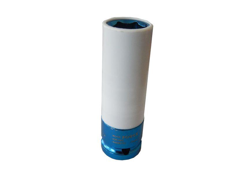 (RF-4458519C) Головка глубокая для литых дисков с защитным кожухом 19мм, 1/2, на пластиковом держателе