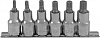 Набор насадок торцевых 1/2DR с вставками-битами SPLINE на держателе, M5-M12, 6 предметов 912706 - фото Мастеринструмент