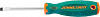 Отвертка стержневая шлицевая ANTI-SLIP GRIP, SL6.5х100 мм D71S6100 - фото Мастеринструмент