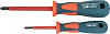 Отвертка стержневая крестовая диэлектрическая, PH1х80 мм DV13P180 - фото Мастеринструмент