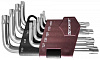 Набор ключей торцевых TORX® коротких, Т10-T50, 9 предметов TKS9S - фото Мастеринструмент