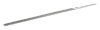 1-102-08-3-0 Напильник пазовый узкий, без ручки,200мм, бархатный BACHO - фото Мастеринструмент