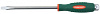 Отвертка стержневая шлицевая, ударная, силовая под ключ, SL9.5x200 D70S9200 - фото Мастеринструмент