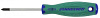 Отвертка стержневая крестовая ANTI-SLIP GRIP, PH1x80 мм D71P180 - фото Мастеринструмент
