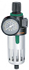 Фильтр-сепаратор с регулятором давления для пневматического инструмента 1/4 JAZ-0532 - фото Мастеринструмент