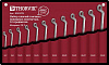 Набор ключей гаечных накидных изогнутых серии ARC в сумке, 6-32 мм, 12 предметов W2S12TB - фото Мастеринструмент