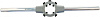 Вороток-держатель для плашек круглых ручных Ф45x14 мм DH4514 - фото Мастеринструмент