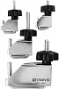 Зажимы для шлангов металлические в наборе, 4 предмета HCS4 - фото Мастеринструмент