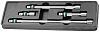 S60H4304S Набор удлинителей 1/2DR с фиксатором, 75-375 мм, 4 предмета - фото Мастеринструмент