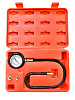 (F-912G03) Тестер давления масла в наборе с резьбовыми адаптерами 3пр., (0-7bar), в кейсе - фото Мастеринструмент