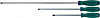 Отвертка стержневая крестовая ANTI-SLIP GRIP, PH2x200 мм D71P2200 - фото Мастеринструмент