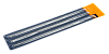 168-8-4.0-3P Напильник для заточки пильных цепей, круглый, без ручки,200мм,3шт BACHO - фото Мастеринструмент