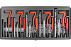 Набор для восстановления резьбы M5-M12, 131 предмет TRIS131 - фото Мастеринструмент