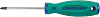 Отвертка стержневая крестовая ANTI-SLIP GRIP, PH2х100 мм D71P2100 - фото Мастеринструмент