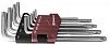Набор ключей торцевых TORX®, Т10-T50, 9 предметов TK9S - фото Мастеринструмент